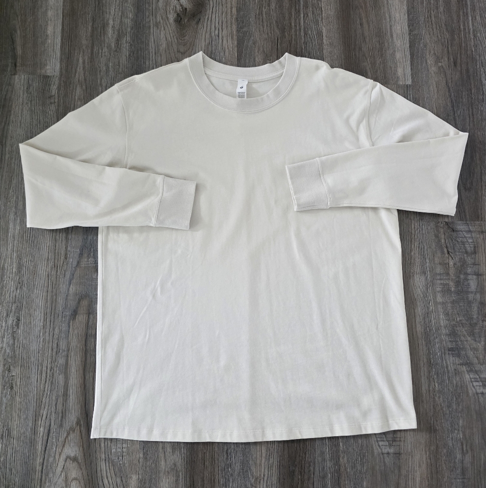 Lululemon Athletica  Men's Cotton Long Sleeve Shirts Size 12